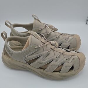 HOKA Hopara Hiking Sandal UNISEXBeige Athletic Sandals 11.5M 12.5W.